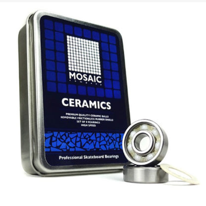 Mosaic Ceramic Super1 Skateboards Bearings