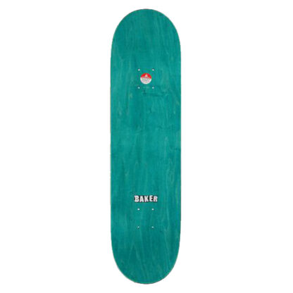 BAKER TEAM BRAND LOGO 8.0" DECK BLACK/WHITE