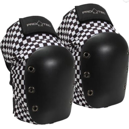 pro-tec street knee pads checker