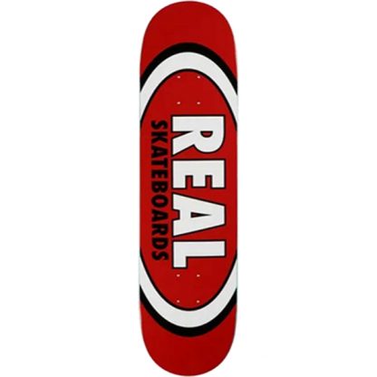 real skateboards team classic oval 8.12 tavola da skate