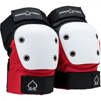 PRO-TEC STREET KNEE & ELBOW SET RED/WHITE/BLACK