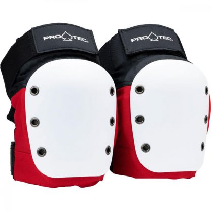 PRO-TEC STREET KNEE & ELBOW SET RED/WHITE/BLACK