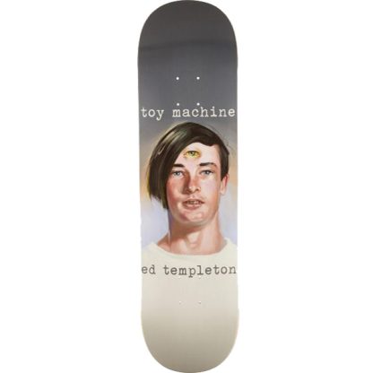 TOY MACHINE TEMPLETON PORTAIT 8.25" DECK 