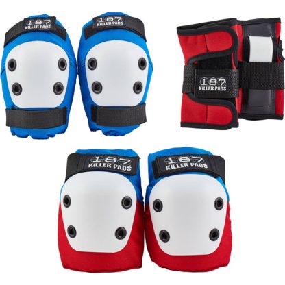 187 KILLER PADS JR. SIX PACK RED/WHITE/BLUE