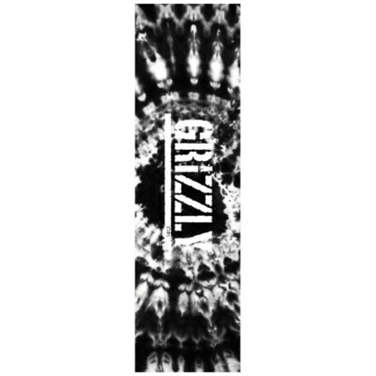 GRIZZLY GRIPTAPE TYE-DYE STAMP BLACK WHITE