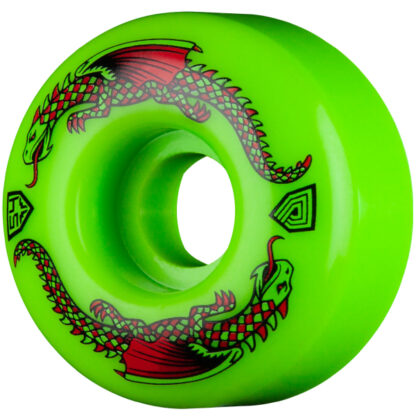 Powell Peralta Dragon Skateboard Wheels Formula 54mm x 34mm 93A Green