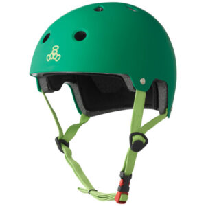 TRIPLE EIGHT HELMET DUAL CERTIFIED EPS GREEN