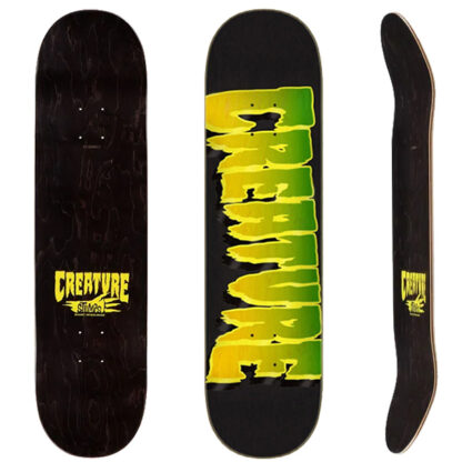 creature logo outline 8.25 tavola da skate