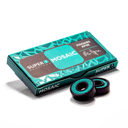 Mosaic Super 1 Madars Apse Abec 7 Black Blue White Bearings